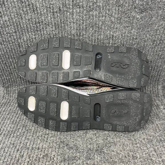 Nike Air Max FlyKnit Racer Multicolor Black Pink Shoes Mens Size 10.5 FD2765-900 - Picture 6 of 8